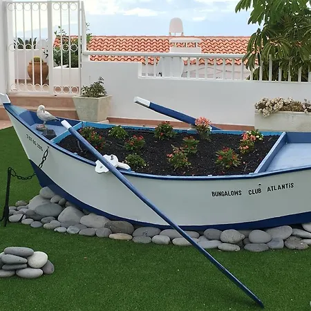 别墅 Atlantis Beach - Tenerife South With Heated Pool 阿德耶